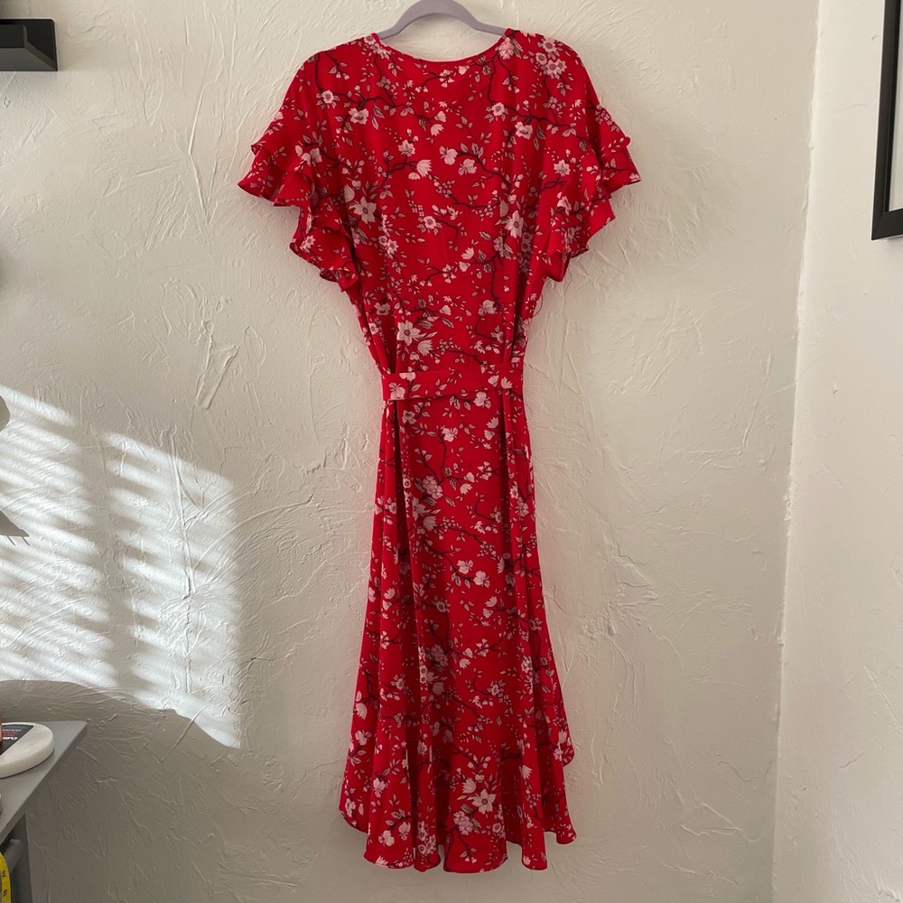 Max studio floral wrap dress - Picture 2 of 5